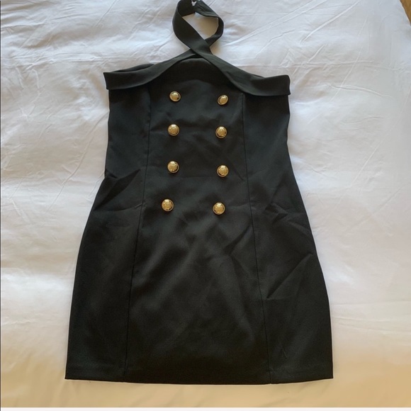 NWT Endless Rose Tuxedo Halter Dress - Picture 2 of 7